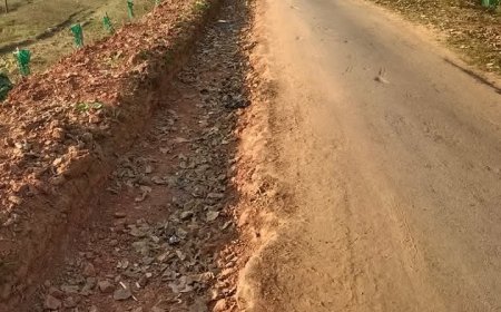 ରାସ୍ତା କଡ଼ ଖୋଳି କାମ ବନ୍ଦ, ଦୁର୍ଘଟଣାର ସମ୍ମୁଖୀନ ହେଉଛନ୍ତି ଛାତ୍ରଛାତ୍ରୀ ଓ ପଥଚାରୀ