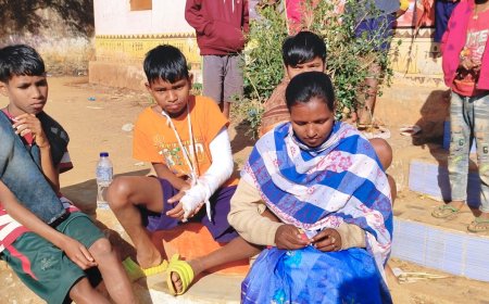 ବାର୍ଷିକ କ୍ରୀଡ଼ା ବେଳେ ଅଘଟଣ: ଉଚ୍ଚ ଡିଆଁ ଖେଳ ବେଳେ ତଳେ ପଡ଼ି ଭାଙ୍ଗିଲା ଛାତ୍ରଙ୍କ ବାମହାତ