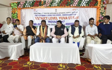 ନବରଙ୍ଗପୁର ଠାରେ ଜିଲ୍ଲା ସ୍ତରୀୟ ଯୁବ ମହୋତ୍ସବ ମହା ସମାରୋହରେ ପାଳିତ