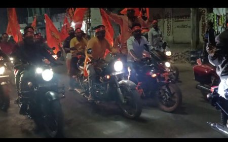 ବାରିପଦାରେ ଭିଏଚପି ଓ ବଜରଙ୍ଗ ଦଳ ପକ୍ଷରୁ "ଶୌର୍ଯ୍ୟ ଜାଗରଣ ଯାତ୍ରା"