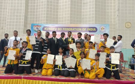 ହାଇଦ୍ରାବାଦ 2024ଫିତ ନେସନାଲ  କଂଫୁ ରେ କଳାହାଣ୍ଡି ଚମ୍ପିୟାନ