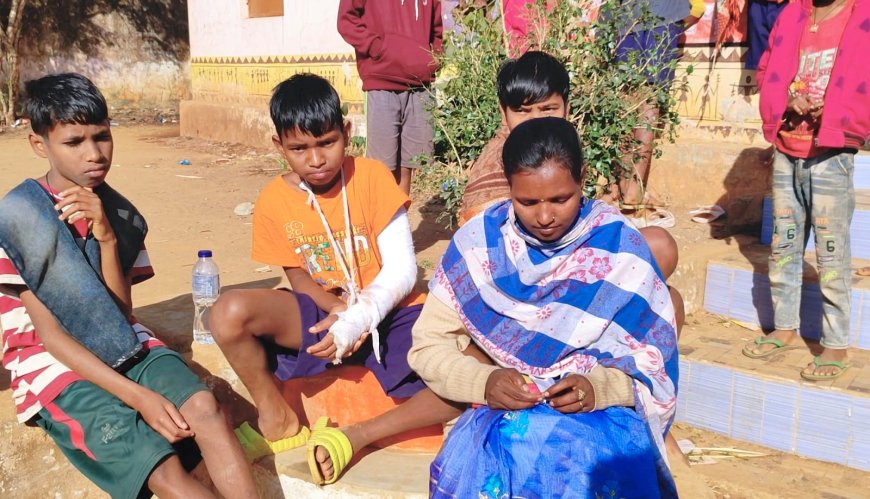 ବାର୍ଷିକ କ୍ରୀଡ଼ା ବେଳେ ଅଘଟଣ: ଉଚ୍ଚ ଡିଆଁ ଖେଳ ବେଳେ ତଳେ ପଡ଼ି ଭାଙ୍ଗିଲା ଛାତ୍ରଙ୍କ ବାମହାତ