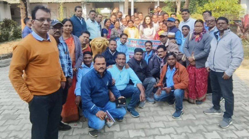 ୫ ଦିନିଆ ଜିଲ୍ଲାସ୍ତରୀୟ ଇଂରାଜୀ ଭାଷା କଥନ ଶିବିର ଅନୁଷ୍ଠିତ