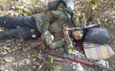 2026 ସୁଦ୍ଧା ଭାରତକୁ ନକ୍ସଲ ମୁକ୍ତ କରିବା ଲକ୍ଷ:ନୂଆପଡା ସୀମାନ୍ତ ଜଙ୍ଗଲରେ 3 ନକ୍ସଲ ନିପାତ,କମ୍ବିଂ ରେ ଉଭୟ ରାଜ୍ୟର ପୋଲିସ ସାମିଲ