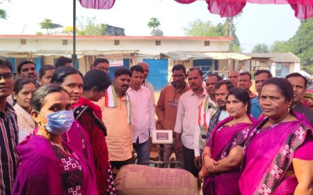 ବାରଖମା ଠାରେ ଧାନ ମଣ୍ଡି ଉଦଘାଟିତ