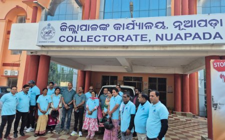 ନୂଆପଡାରେ ଜାତୀୟ ସଡକ ସୁରକ୍ଷା ମାସ ପାଳନ ଅବସରରେ   ବାଇକ୍ ରେଲି ଓ ସଭା ଅନୁଷ୍ଠିତ