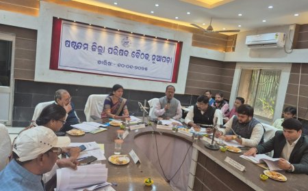 ନୂଆପଡ଼ାରେ ଷଷ୍ଠତମ ଜିଲ୍ଲା ପରିଷଦ ବୈଠକ ଅନୁଷ୍ଠିତ