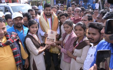 ଆଦିବାସୀ ମହାବିଦ୍ୟାଳୟର ୩୭ ତମ ବାର୍ଷିକ କ୍ରୀଡା ଉତ୍ସବ ଉଦଘାଟନ