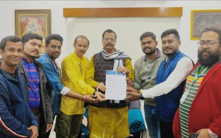 ବ୍ଲକ୍ ରେ "ସାମ୍ବାଦିକଙ୍କୁ ପ୍ରବେଶ ନିଷେଧ" ପୋଷ୍ଟର ଲଗାଯିବା ଘଟଣା,ଜେସିଆଇ ପକ୍ଷରୁ ରାଜସ୍ୱ ମନ୍ତ୍ରୀଙ୍କୁ ଦାବି ପତ୍ର ପ୍ରଦାନ