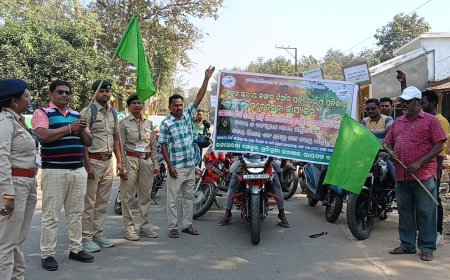 ଜଙ୍ଗଲ ନିଆଁ ର ପ୍ରତିରୋଧ ଓ ପ୍ରତିକାର ସଚେତନତା କାର୍ଯ୍ୟକ୍ରମ