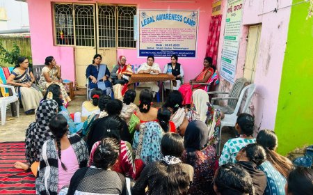 ଜିଲ୍ଲା ଆଇନ ସେବା ପ୍ରାଧିକରଣ ପକ୍ଷରୁ ଆଇନ ସଚେତନତା ଶିବିର