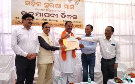 ନବରଙ୍ଗପୂର ଠାରେ ଜାତୀୟ ସଡ଼କ ସୁରକ୍ଷା  ମାସର ଉଦଯାପନୀ ସମାରୋହ