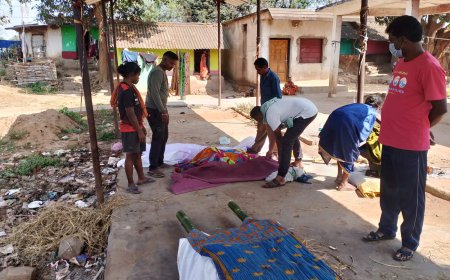 ସରପଞ୍ଚଙ୍କ ମହାନତା,ବେସାହାରା ବ୍ୟକ୍ତିଙ୍କ ଶବ ସତ୍କାର କଲେ