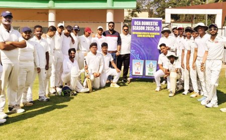 ଜିଲ୍ଲାସ୍ତରୀୟ ସିନିୟର ପୁରୁଷ ଆନ୍ତଃ କ୍ଲବ କ୍ରିକେଟ ଟୁର୍ଣ୍ଣାମେଣ୍ଟର ୫ମ ଦିନର ଖେଳ