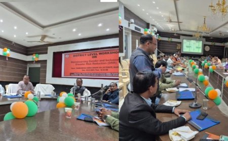 ନୂଆପଡାରେ ବିପର୍ଯ୍ୟୟ ପରିଚାଳନା ସହ ଲିଙ୍ଗ ସମାନତାକୁ  ଅନ୍ତର୍ଭୁକ୍ତ ଯୋଜନାର ଜିଲ୍ଲା ସ୍ତରୀୟ କର୍ମଶାଳା ଆୟୋଜିତ