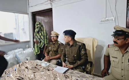 ଛତିଶଗଡ଼ ଓ ପଶ୍ଚିମବଙ୍ଗ କୁ ବଡ଼ ଧରଣର ଗଞ୍ଜେଇ ଚାଲାଣ ଯୋଜନା ଭଣ୍ଡୁର : ୧୧୭ କେଜି ଗଞ୍ଜେଇ ଜବତ : ଜଣେ ଗିରଫ