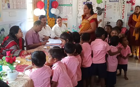 ଜିଲ୍ଲାପାଳ ଙ୍କ ଉନ୍ନୟନମୂଳକ କାର୍ଯ୍ୟ ପରିଦର୍ଶନ