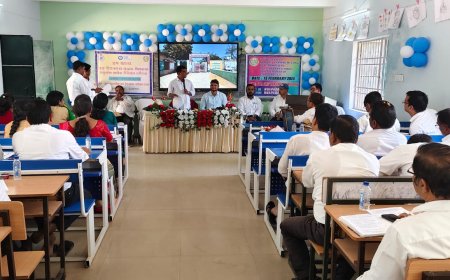 ପ୍ରଧାନଶିକ୍ଷକ ଶିକ୍ଷୟିତ୍ରୀଙ୍କ ଚତୁର୍ଦ୍ଦଶ ମାସିକ ବିନିମୟ ବୈଠକ ଅନୁଷ୍ଠିତ