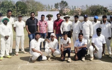 ଜିଲ୍ଲାସ୍ତରୀୟ ସିନିୟର ପୁରୁଷ ଆନ୍ତଃ କ୍ଲବ କ୍ରିକେଟ ଟୁର୍ଣ୍ଣାମେଣ୍ଟ ଗ୍ରୁପ ବି ର ୨ୟ ମ୍ୟାଚ ରେ ଜେ କେ ସି ସି ବିଜୟୀ