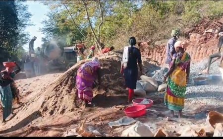 କ୍ଷୀଦ୍ର ଜଳ ସେଚନ କେନାଲ ନିର୍ମାଣ ନିମ୍ନମାନର କାର୍ଯ୍ୟକୁ ନେଇ:ଅଭିଯୋଗ ଆଣିଲେ ଦୁଧାରୀ ସମିତି ସଭ୍ୟା