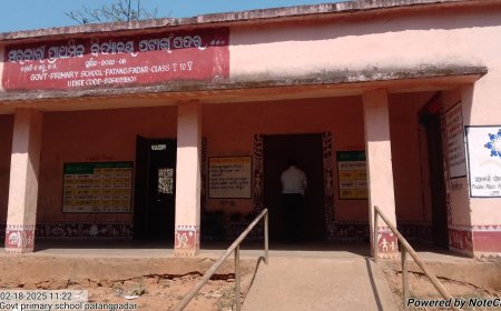 ପଟାଙ୍ଗପଦର ସରକାରୀ ପ୍ରାଥମିକ ବିଦ୍ୟାଳୟ ରେ ଶିକ୍ଷ୍ୟକ ଙ୍କ ଅବହେଳା ହେତୁ ଛାତ୍ର ଛାତ୍ରୀ ଙ୍କ ଆସନ୍ତୋଷ