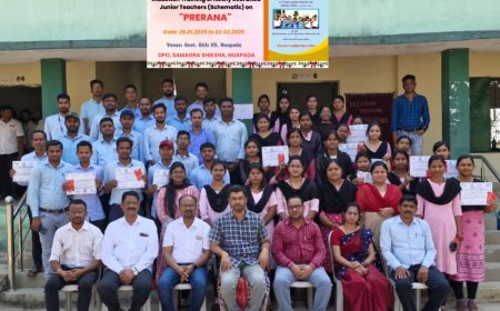 ପଞ୍ଚ ଦିବାସୀୟ ପ୍ରେରଣା ତାଲିମ କାର୍ଯ୍ୟକ୍ରମ ଉଦଯାପିତ