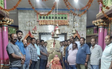 ତେରଶମ୍ଭୁ ମିଳନ ସମାରୋହ ପ୍ରସ୍ତୁତି ପାଇଁ ମା ' ପାଟଖଣ୍ଡା ଙ୍କ ନିକଟରେ ପୂଜାର୍ଚନା