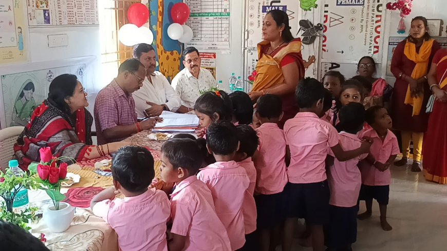 ଜିଲ୍ଲାପାଳ ଙ୍କ ଉନ୍ନୟନମୂଳକ କାର୍ଯ୍ୟ ପରିଦର୍ଶନ