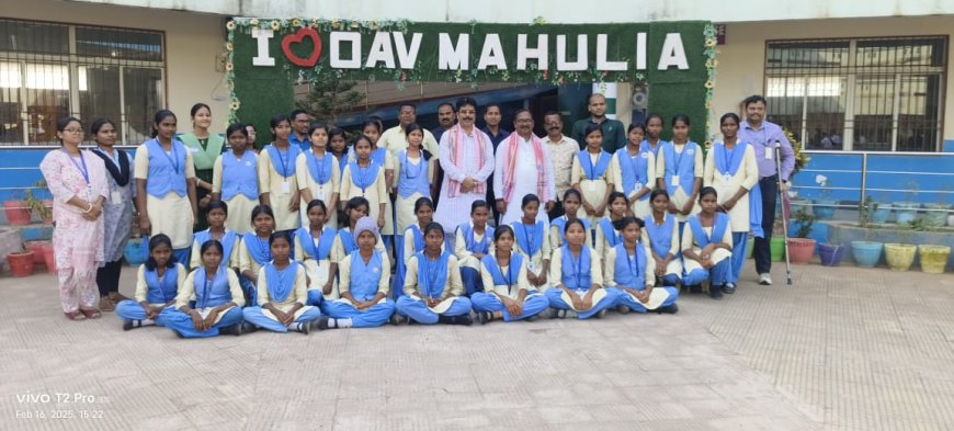 ମାନ୍ୟବର କ୍ୟାବିନେଟ ମନ୍ତ୍ରୀଙ୍କ ଓ. ଏ. ଭି. ମହୁଲିଆ ଗସ୍ତ