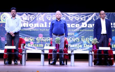 ମହାରାଜା ଶ୍ରୀରାମଚନ୍ଦ୍ର ଭଞ୍ଜଦେଓ ବିଶ୍ୱବିଦ୍ୟାଳୟରେ ଜାତୀୟ ବିଜ୍ଞାନ ଦିବସ ପାଳିତ