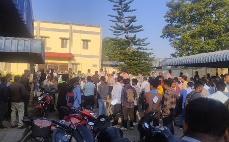 ୧୭ ଦଫା ଦାବି କରିଛନ୍ତି ସୁନାବେଡ଼ା HAL ଠିକା କର୍ମଚାରୀ