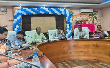 ନବରଙ୍ଗପୁର ଠାରେ ଜିଲ୍ଲା ଦକ୍ଷତା ବିକାଶ ମିଶନ ଏବଂ ଜିଲ୍ଲା ଦକ୍ଷତା କମିଟି ବୈଠକ