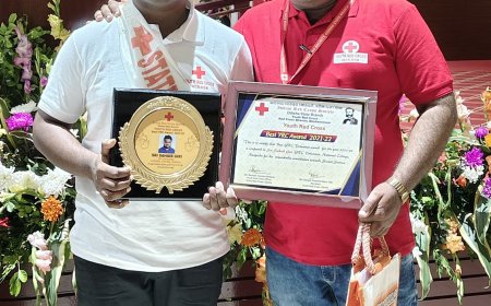 ରାଜ୍ୟସ୍ତରୀୟ ଶ୍ରେଷ୍ଠ ସ୍ବେଚ୍ଛାସେବୀ ପୁରସ୍କାର ୨୦୨୧-୨୨ମସିହା ପାଇଁ ପୁରସ୍କାର ପାଇଲେ ସାହେବ ଗିରି