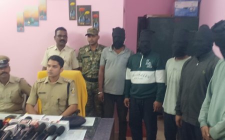 ବନ୍ଧୁକ ମୁନରେ ଲୁଟ ଘଟଣା,: ଗିରଫ ହେଲେ ୫ ଡକାୟତ: ସୁନା ରୂପା ଅଳଙ୍କାର,ଟଙ୍କା ସମେତ ବହୁ ସାମଗ୍ରୀ ଜବତ