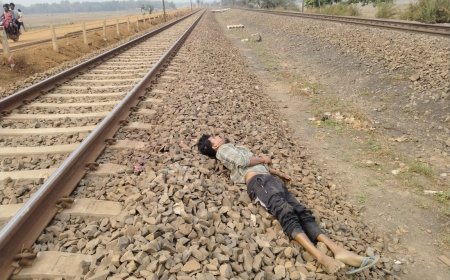 ରେଳ ଧାରଣା ରୁ ବିବାହିତ ଯୁବକ ମୃତଦେହ ଉଦ୍ଧାର