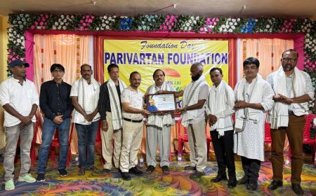 ପରିବର୍ତ୍ତନ ଫାଉଣ୍ଡେସନ ର  ପ୍ରତିଷ୍ଠା ଦିବସ ପାଳିତ