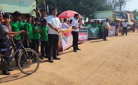 ପଲିଥିନ ଓ ପ୍ଲାଷ୍ଟିକ ର ଏକକ ବ୍ୟବହାର ବର୍ଜନ କାର୍ଯ୍ୟକ୍ରମ ଅନୁଷ୍ଠିତ