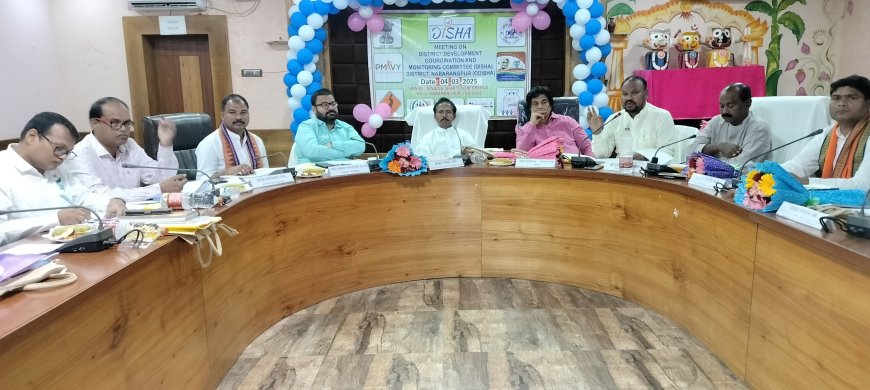 ନବରଙ୍ଗପୁର ଠାରେ" ଦିଶା "କମିଟି ବୈଠକ ଅନୁଷ୍ଠିତ