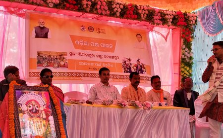 "ଲୋକ କଳା ପାଇଁ ଦିନଟିଏ " ନବରଙ୍ଗପୁର ଜିଲ୍ଲା "ବି ମାଲିଗୁଡ଼ା"ଗ୍ରାମରେ କଳାକାରମାନଙ୍କ ସମାବେଶ