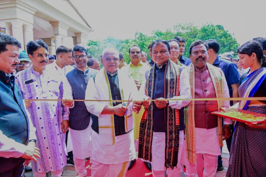 ବାରିପଦାସ୍ଥିତ ଶ୍ରୀରାମ ଚନ୍ଦ୍ର ଭଂଞ୍ଜଦେଓ ବିଶ୍ୱ ବିଦ୍ୟାଳୟ କନ ଭେନସନ ହଲ ଠାରେ ‘ପିଏମ୍ ବିଶ୍ୱକର୍ମା’ ଓ ‘ରାଷ୍ଟ୍ରୀୟ ଏସ୍.ଟି-ଏସ୍.ସି ହବ୍’ କନ୍କ୍ଲେଭ୍ ଅନୁଷ୍ଟିତ