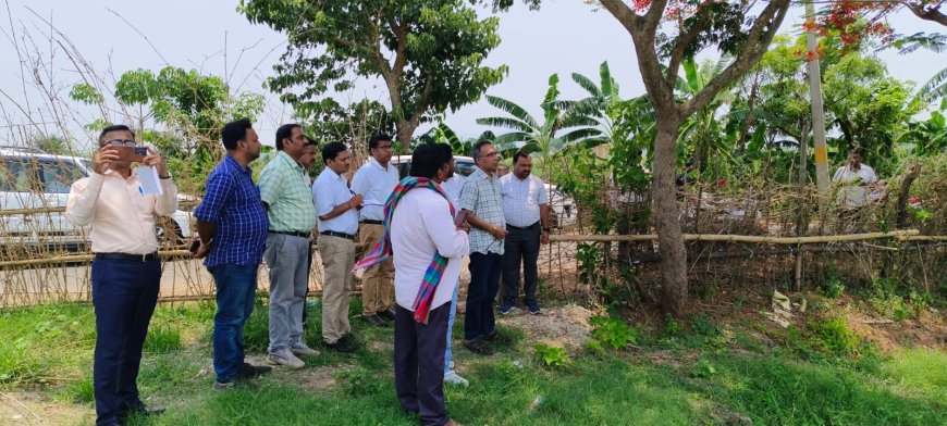 ମତ୍ସ୍ୟ ଓ ପ୍ରାଣୀ ସମ୍ପଦ ବିକାଶ ବିଭାଗ ପ୍ରମୁଖ ଶାସନ ସଚିବ ତଥା ଜିଲ୍ଲା ଦାୟିତ୍ୱ ରେ ଥିବା ସଚିବଙ୍କ ମୟୁରଭଞ୍ଜ ଜିଲ୍ଲା ଗସ୍ତ