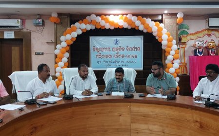 ନବରଙ୍ଗପୁର ଜିଲ୍ଲା ସ୍ତରୀୟ ପ୍ରାକୃତିକ ବିପର୍ଯୟ  ପରିଚାଳନା କମିଟି ବୈଠକ-୨୦୨୫