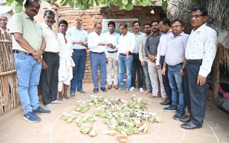 ନୂଆପଡା ଜିଲ୍ଲା ସେଠ୍ ଜାମପାଣୀ ଗାଁ ରେ ଲୁପ୍ତ ପ୍ରାୟ ଖାଦ୍ୟର ପ୍ରଦର୍ଶନୀ ଆୟୋଜିତ