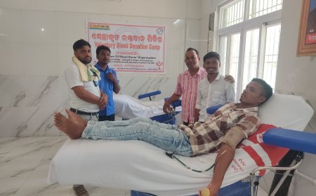 ଆସନ୍ତୁ ରକ୍ତଦାନ କରିବା ଲୋକଙ୍କ ମୁହଁରେ ହସ ଭରିବା