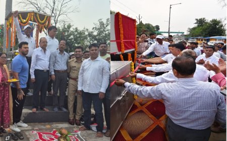 ନୂଆପଡ଼ା ସହରର ପ୍ରଥମ ସ୍ଵୟଂ ଚାଳିତ ଟ୍ରାଫିକ୍ ନିୟନ୍ତ୍ରଣ ସିଗ୍ନାଲ ପଏଣ୍ଟ ଏକତା ଛକରେ ଉଦ୍ଘାଟିତ