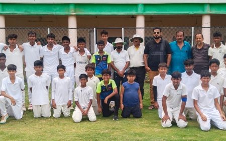 ଜିଲ୍ଲାସ୍ତରୀୟ ଆନ୍ତଃ ବିଦ୍ୟାଳୟ କ୍ରିକେଟ ଟୁର୍ଣ୍ଣାମେଣ୍ଟରେ ୨ୟ ଦିନର ଖେଳ (ଟିମ- ସି ବିଜୟୀ)