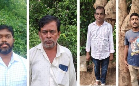 ଭିଜିଲାନ୍ସ ଜାଲରେ ଜଳଛାୟା ଓ ମୃତ୍ତିକା ସଂରକ୍ଷଣ ବିଭାଗର ଚାରି ଅଧିକାରୀ ଗିରଫ