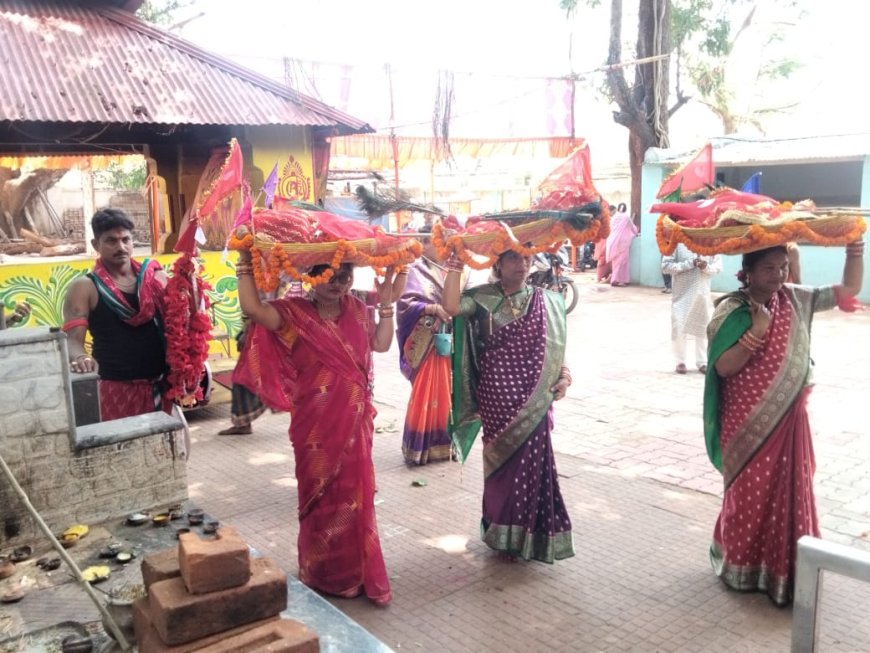 ବାଲିଗୁଡା ରେ ମା’ ପାଟ୍ଟଖଣ୍ଡା ଠାକୁରାଣୀଙ୍କ ଯାତ୍ରାରମ୍ଭ: ନିମନ୍ତ୍ରଣ ପରେ ଫୁଲଚାଙ୍ଗୁଡ଼ି ପୂଜା ଓ ଦିଗବନ୍ଧନ ଶେଷ