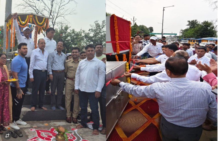 ନୂଆପଡ଼ା ସହରର ପ୍ରଥମ ସ୍ଵୟଂ ଚାଳିତ ଟ୍ରାଫିକ୍ ନିୟନ୍ତ୍ରଣ ସିଗ୍ନାଲ ପଏଣ୍ଟ ଏକତା ଛକରେ ଉଦ୍ଘାଟିତ