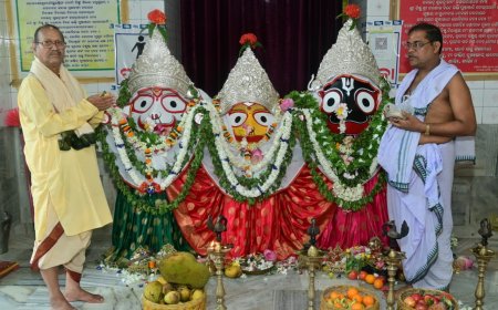 ବାଲିଗୁଡା ଶ୍ରୀଜଗନ୍ନାଥ ମନ୍ଦିରରେ ନେତ୍ରୋତ୍ସବ ଓ ନବ ଯୌବନ ଦର୍ଶନ